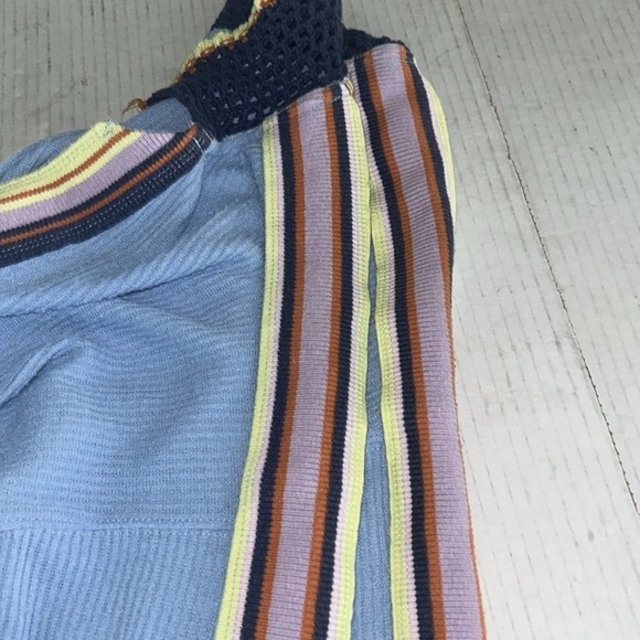 Free People We The Free Feeling Magical Ribbed Knit Swit V-Neck Top Women SZ XS - Picture 13 of 15